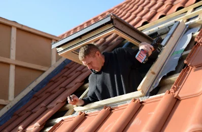 Pose de fenêtres de toit Velux à Mervilla